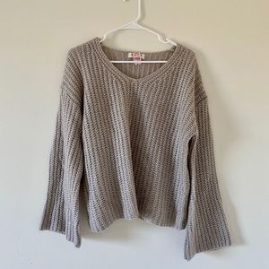 Nasty gal wide sleeve sweater